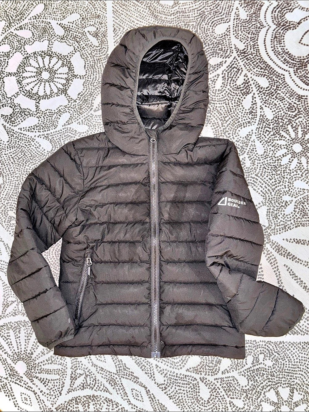 Boulder Gear Northpoint Puffy Jacket Black Medium Kids